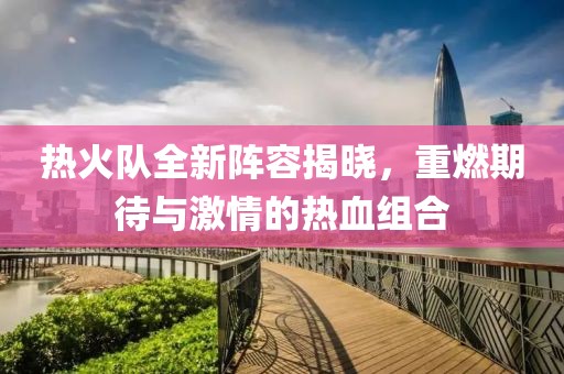 热火队全新阵容揭晓，重燃期待与激情的热血组合