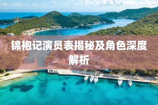 锦袍记演员表揭秘及角色深度解析