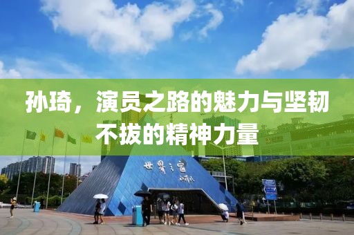 孙琦，演员之路的魅力与坚韧不拔的精神力量