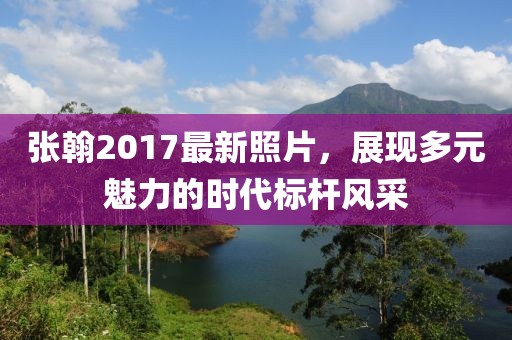 张翰2017最新照片，展现多元魅力的时代标杆风采