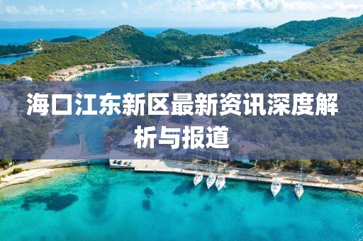 海口江东新区最新资讯深度解析与报道