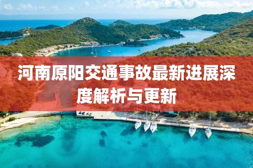 河南原阳交通事故最新进展深度解析与更新