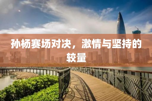 孙杨赛场对决，激情与坚持的较量