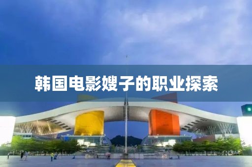 韩国电影嫂子的职业探索