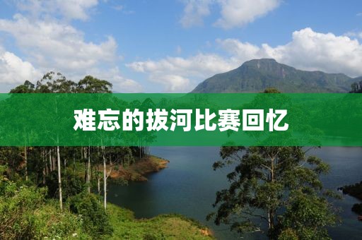 难忘的拔河比赛回忆