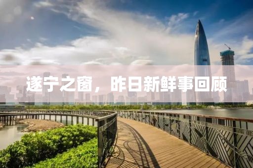 遂宁之窗，昨日新鲜事回顾