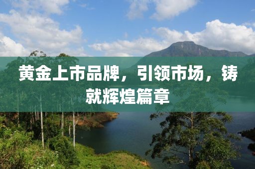 黄金上市品牌，引领市场，铸就辉煌篇章