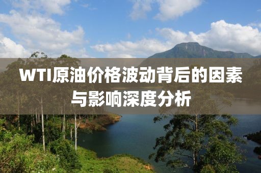 WTI原油价格波动背后的因素与影响深度分析