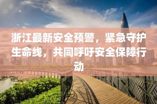 浙江最新安全预警，紧急守护生命线，共同呼吁安全保障行动