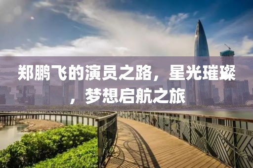 郑鹏飞的演员之路，星光璀璨，梦想启航之旅