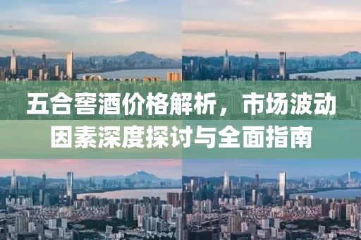 五合窖酒价格解析，市场波动因素深度探讨与全面指南