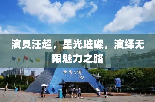 演员汪超，星光璀璨，演绎无限魅力之路