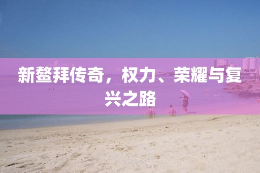 新鳌拜传奇，权力、荣耀与复兴之路
