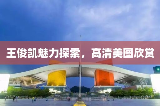 王俊凯魅力探索，高清美图欣赏