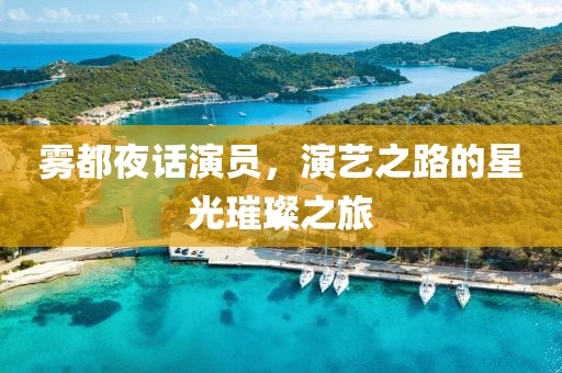 雾都夜话演员，演艺之路的星光璀璨之旅