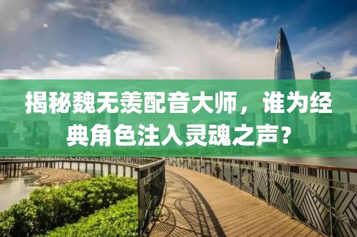 揭秘魏无羡配音大师，谁为经典角色注入灵魂之声？