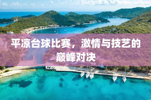 平凉台球比赛，激情与技艺的巅峰对决