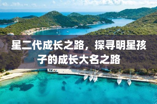 星二代成长之路，探寻明星孩子的成长大名之路