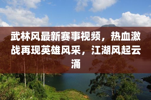 武林风最新赛事视频，热血激战再现英雄风采，江湖风起云涌
