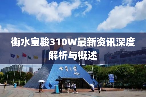 衡水宝骏310W最新资讯深度解析与概述