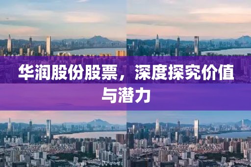 华润股份股票，深度探究价值与潜力