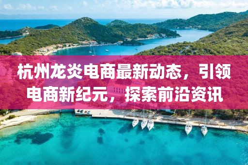 杭州龙炎电商最新动态，引领电商新纪元，探索前沿资讯