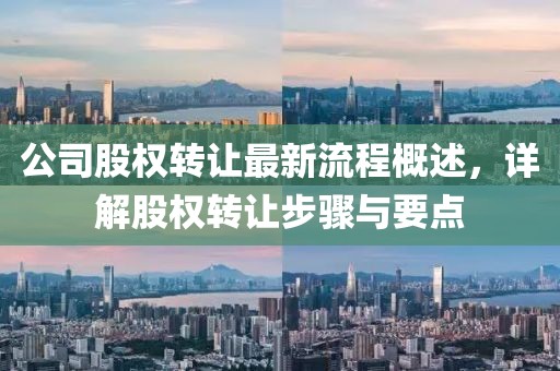 公司股权转让最新流程概述，详解股权转让步骤与要点