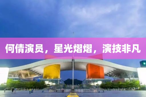 何倩演员，星光熠熠，演技非凡