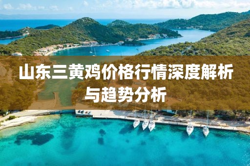 山东三黄鸡价格行情深度解析与趋势分析
