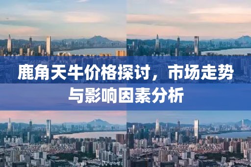 鹿角天牛价格探讨，市场走势与影响因素分析
