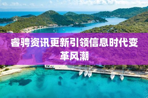 睿骋资讯更新引领信息时代变革风潮