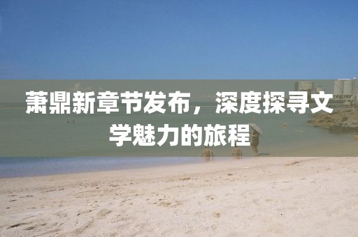 萧鼎新章节发布，深度探寻文学魅力的旅程