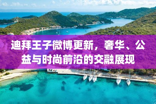 迪拜王子微博更新，奢华、公益与时尚前沿的交融展现