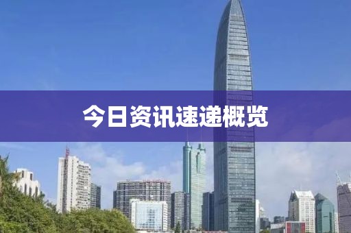 今日资讯速递概览