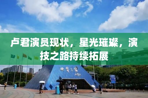 卢君演员现状，星光璀璨，演技之路持续拓展