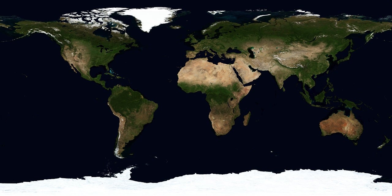 最新卫星地图揭示科技前沿与世界面貌的新篇章